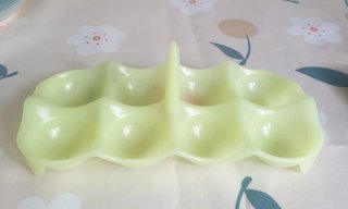 Cubitera y Huevera Blanca