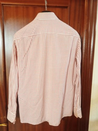 Camisa de cuadros roja Studio Classic