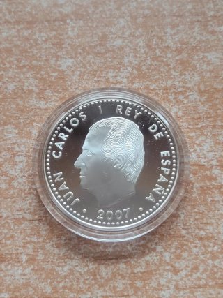 Moneda 10€ Plata Eurobasket 2007