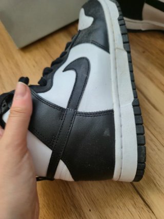 Nike Dunk High Negro y Blanco