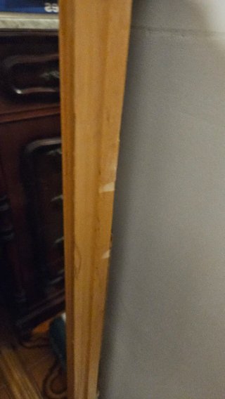 Espejo de Pared Madera y Cristal