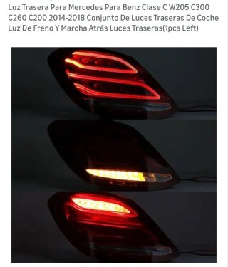 Piloto trasero derecho Mercedes Clase C