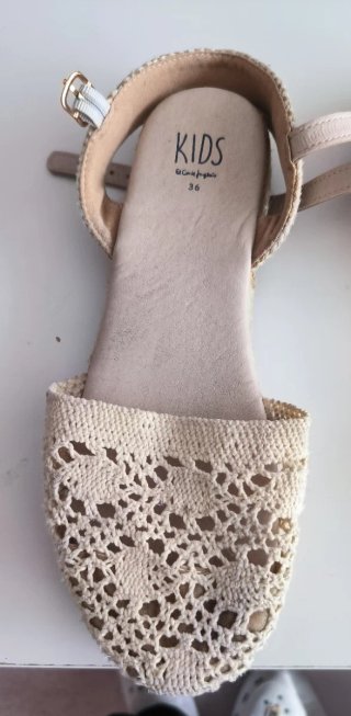 Alpargatas Ganchillo El Corte Inglés Talla 36