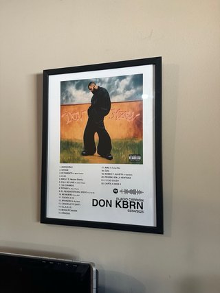 Cuadro personalizado de tracklist (albúm a elegir)