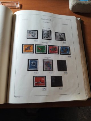Álbum RFA KABE 1951-1981 + 800 Sellos