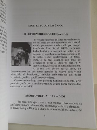 Lote de 2 libros sobre Dios,  el todo y lo único