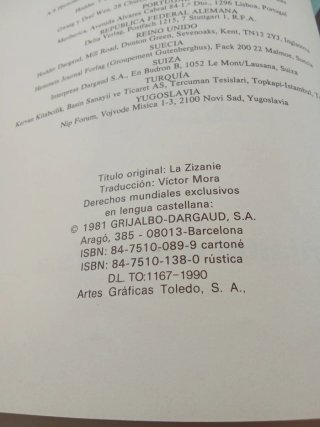 LA CIZAÑA, LEGIONARIO, LA RESIDENCIA DE LOS DIOSES
