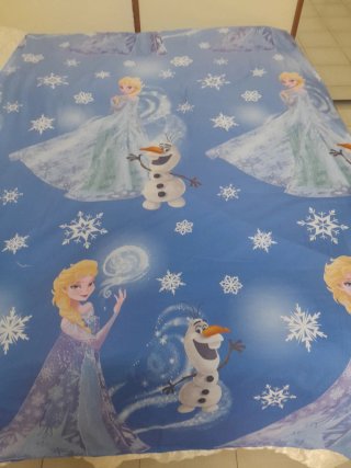 Copriletto e copricuscino Frozen