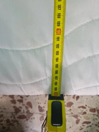 Colchón de tela autocaravana.