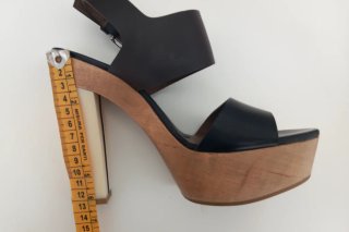 Marni Sandali Zeppa Neri/Marrone Tg 37