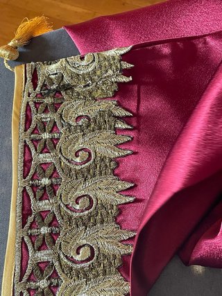 Vestido árabe bordado talla única