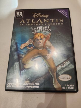 PC CD Disney Atlantis: La Prueba del Fuego