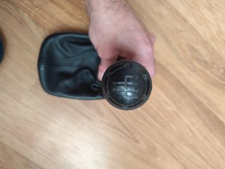Pomo Palanca Cambios Audi A3 Negro