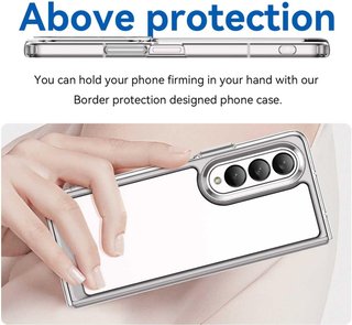 Cover trasparente antiscivolo per Samsung Galaxy Z Fold 4 5G