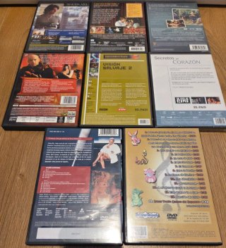 Lote de 8 DVDs