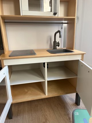 Cocinita de madera de IKEA