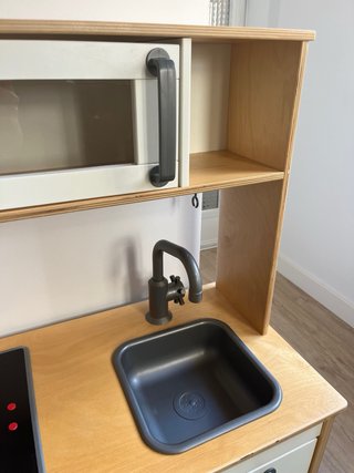 Cocinita de madera de IKEA