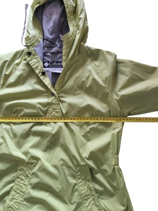 Chaqueta Columbia Anorak Cortavientos Verde