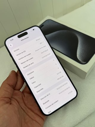 iPhone 15 Pro Max 512gb IMPECABLE