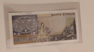 2000 Lire Italiane - Banconota Galileo Galilei