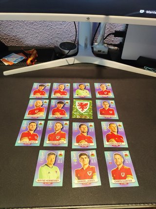 Cromos Gales Mundial 2022