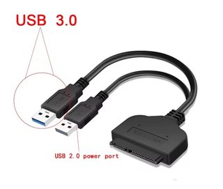 Adaptador SATA a USB 3.0 con alimentación
