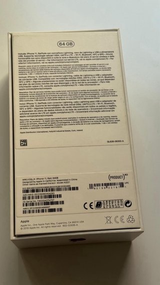 iPhone 11 64GB Rojo