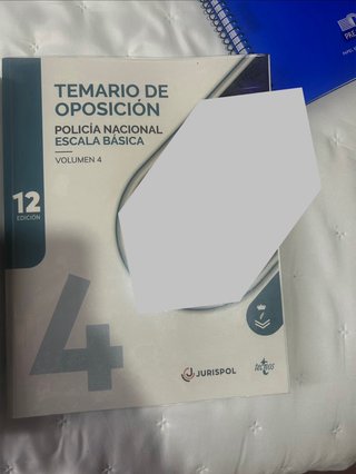 Temario Oposición Escala Básica Policía Nacional