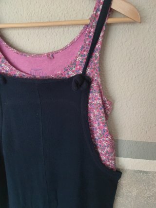 Conjunto mono y camiseta 2 piezas