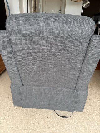 Sillón relax eléctrico gris