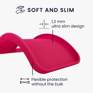 kwmobile cover ultrasottile anti-caduta