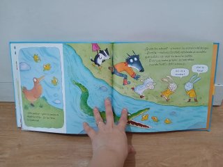 Libro infantil  El cocodrilo que vino a cenar