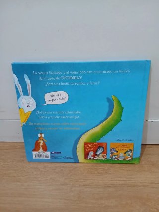 Libro infantil  El cocodrilo que vino a cenar