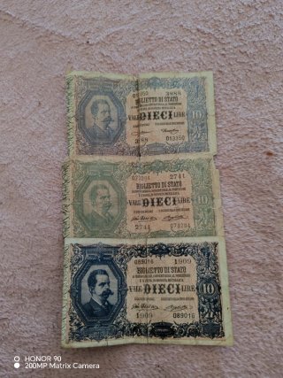 Lotti di Banconote Antiche di Vari Paesi