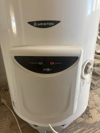 Termotanque eléctrico blanco