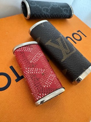 Fundas para mechero Goyard, Gucci, LV