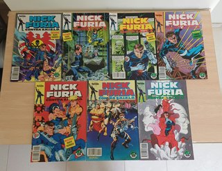 NICK FURIA Contra S.H.I.E.L.D. - Lote 7 Cómics