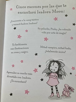 De vacaciones con Isadora Moon, 1o de Primaria