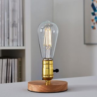 Lampadina LED vintage calda Amazon Basics