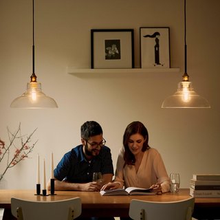 Lampadina LED vintage calda Amazon Basics