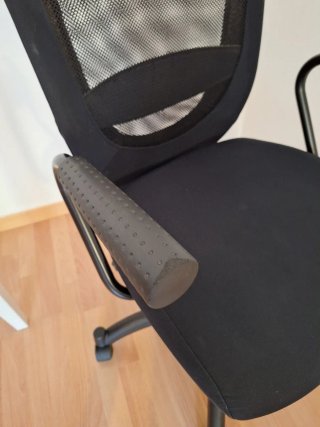 Silla de oficina IKEA Vilgot Negra
