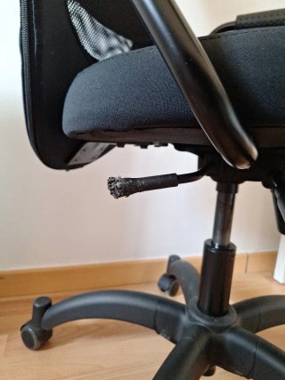 Silla de oficina IKEA Vilgot Negra