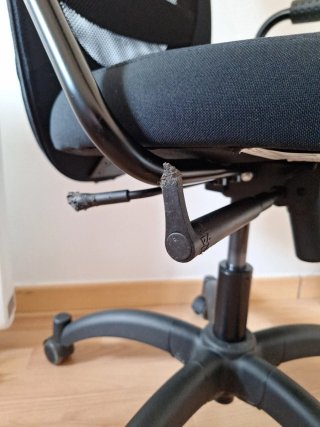 Silla de oficina IKEA Vilgot Negra