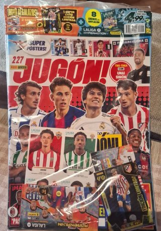 Revista Jugón 227 Adrenalyn 2025-26 Sellada