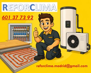 INSTALACIÓN DE SUELO RADIENTE Y AEROTERMIA