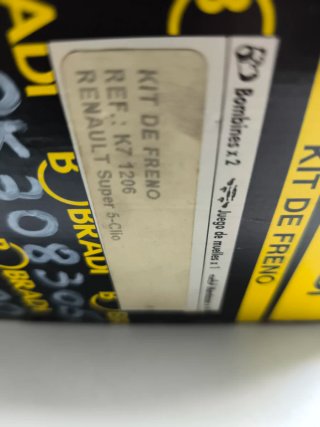 Kit Frenos Renault Súper Clio