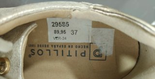 Zapatos Pitillo Talla 37  Se han usado una única