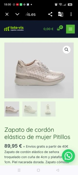 Zapatos Pitillo Talla 37  Se han usado una única
