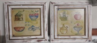Juego de 2 cuadros decorativos