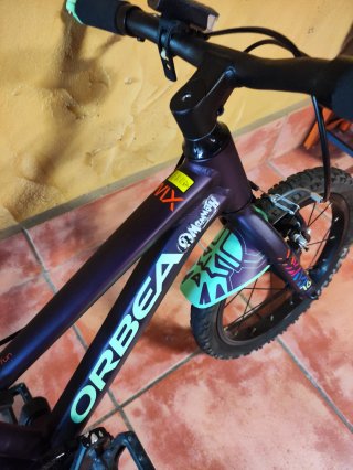 Bicicleta Orbea Morada Infantil